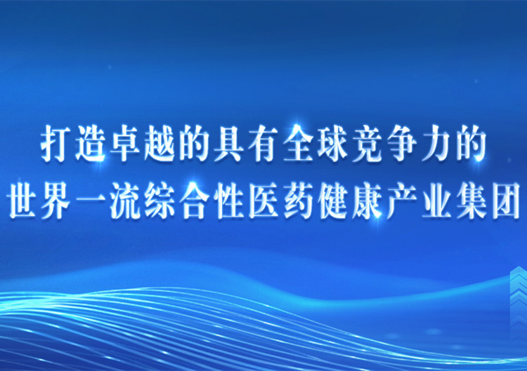 打造卓越的拥有全球竞争力的世界一流综合性医药健康产业集团
