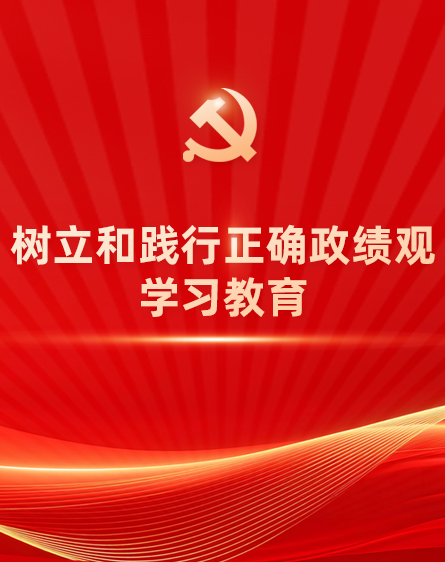 设置和践行正确政绩观学习教育
